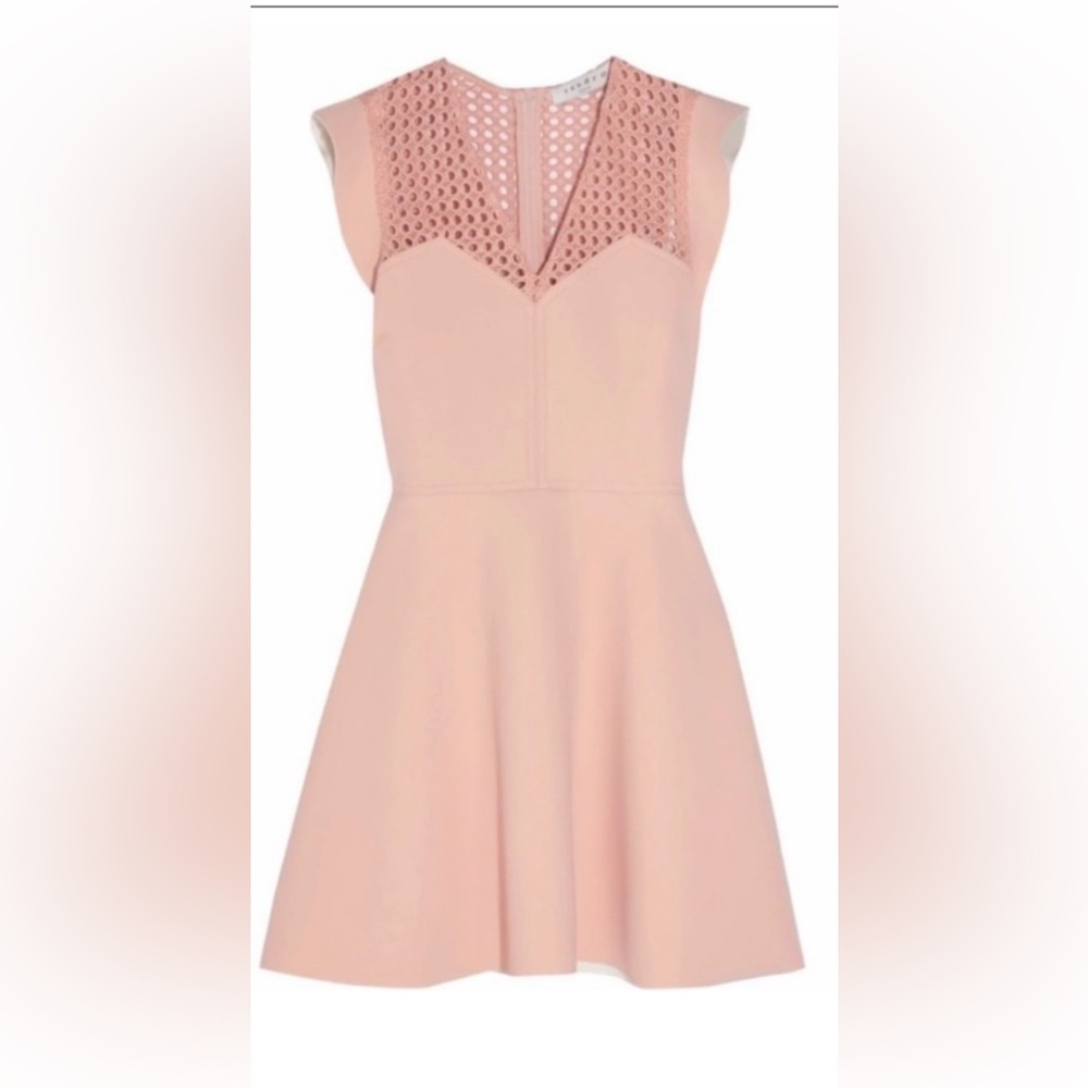 NWT SANDRO Paris Peach Dress Size 2